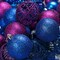 100 Shatterproof Christmas Ornament Balls - Christmas Ornaments For Christmas Tree Home Wedding Or Parties Decorative Ball (Sizes, 1.2" 1.6" & 2.4" ) (Blue & Purple)